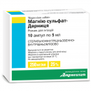 Магнію сульфат-Дарниця розчин для ін'єкцій по 250 мг/мл, 10 ампул по 5 мл