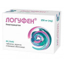 Логуфен 250 мг №60 таблетки