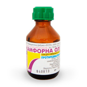 Камфорное масло 10%, 30 мл - ПрАТ ФФ Віола