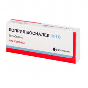 Лоприл Босналек Н 10 мг N20 таблетки