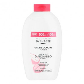 Byphasse гель для душу задоволення з орган.аргановою олією 600мл