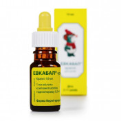 Евкабал краплі назальні для дітей по 0,5 мг/мл, 10 мл