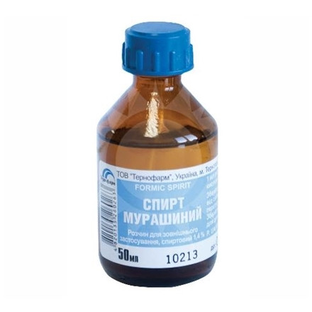Мурашиний спирт 50мл
