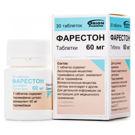 Фарестон таблетки по 60 мг, 30 шт.