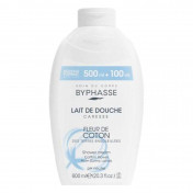 Byphasse крем-догляд для душу квіти бавовни 600 мл