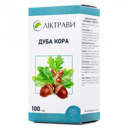 Дуба кора, 100 г - Ліктрави
