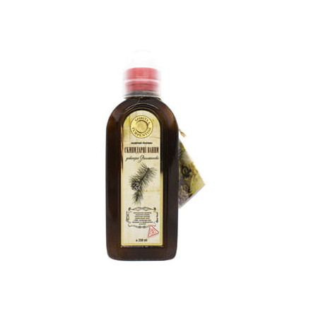 Жовтий розчин Cкипидарна ванна 250мл