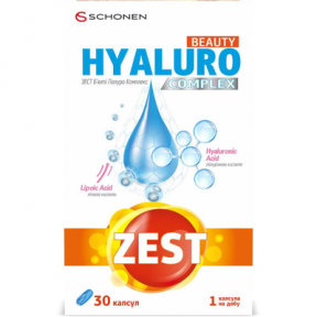 Зест б'юті гіалуро комплекс желатинові капс. №30