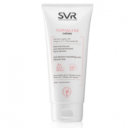 Крем для обличчя і тіла SVR Topialyse для сухої і схильної до атопії шкіри, 200 мл