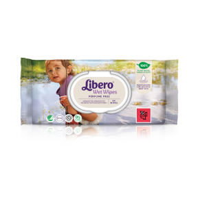 Ліберо вологі серветки Wet Wipes 64шт