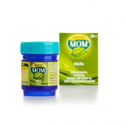 Доктор Мом мазь при симптомах застуди, 20 г