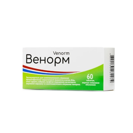 Венорм табл. п/о 500мг №60 Баум Фарм