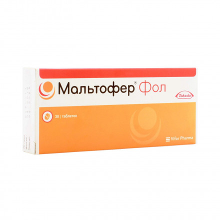 Мальтофер-Фол таблетки жувальні, 30 шт.