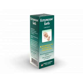 Еспумізан Бебі краплі оральні 100 мг/мл 30 мл 1 флакон