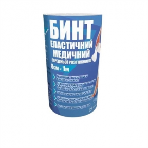 Бинт еласт. FlexiPrime®  8см*1.0м серед.розт.