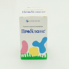 Пробіланс капсули по 400 мг, 20 шт.