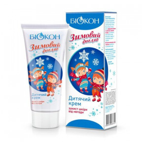 Біокон Зимовий догляд дитячий крем, 60 мл