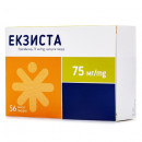 Екзиста капсули тверді по 75 мг, 56 шт.