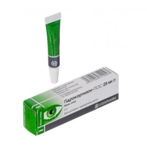 Гідрокортизон-пос оч.мазь 0,25%2,5г а