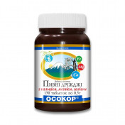 Осокор дріжджі пивні з кальцієм, магнієм і залізом таблетки по 0,5 г, 100 шт.