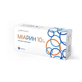 Міарин табл. п/о. 10мг №30