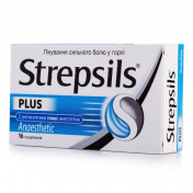 Стрепсилс Плюс леденцы с анестетиком, 16 шт.