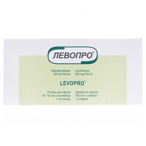 Левопро р-н 500мг/100мл 150мл №1