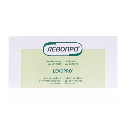 Левопро р-н 500мг/100мл 150мл №1