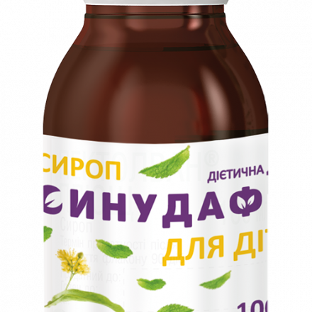 Синудафен для дітей сироп рослинний протизапальний флакон 100 мл