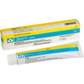 Долгіт 5% гель 50 г