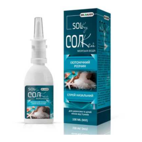 Солкей спрей назал. ізотон. р-н 100мл
