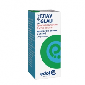 Бглау краплі очні 2мг/мл