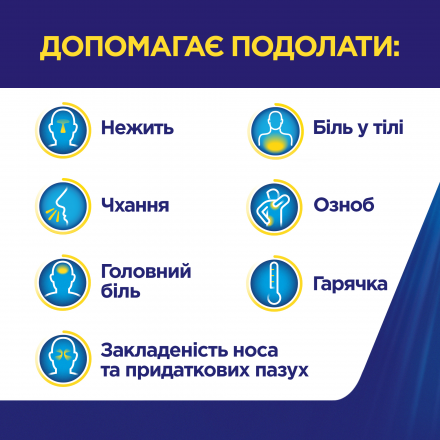 Терафлю порошок від грипу та застуди зі смаком лимона, 10 шт.