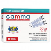 Тест-полоски GAMMA DM  №50