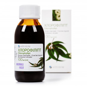 Хлорофіліпт антисептичний розчин спиртовий, 100 мл - Артеріум
