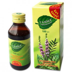 Гамма рослинний сироп від кашлю, 100 мл