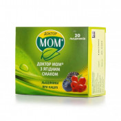 Доктор МОМ льодяники при кашлю з ягідним смаком, 20 шт.