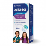 Хігія шампунь 1% 120г з греб.