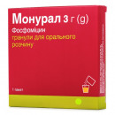 Монурал гранули для розчину, 3 г