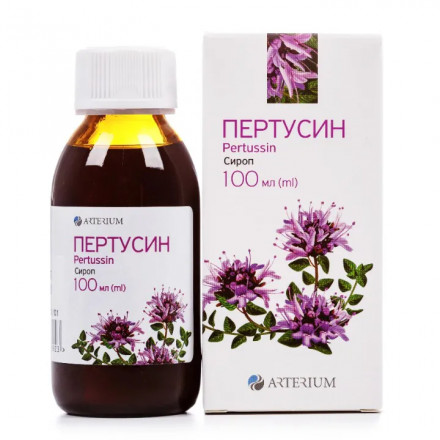 Пертусин сироп від кашлю, 100 мл - Артеріум