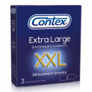 Презервативы Contex (Контекс) Extra Large XXL увеличенного размера, 3 шт.