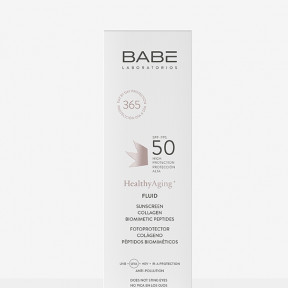 BABE HEALTHY AGING Сонцезахисний флюїд SPF 50 з коллагеном і пептидами 40 мл