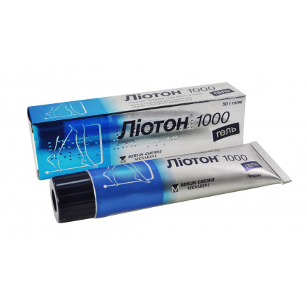Лиотон 1000 гель, 50 г
