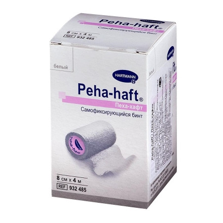 Бинт когезивний Peha-Haft 8смх4м Хартман