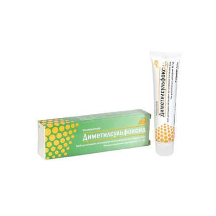 Диметилсульфоксид гель 50% 40г