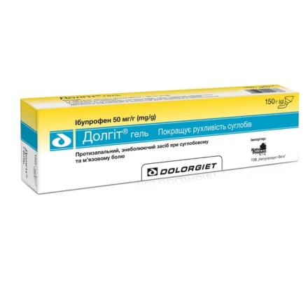 Долгіт 5% гель 150 г