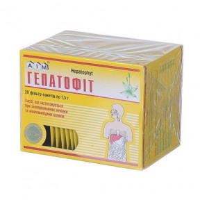 Збір Гепатофіт у фільтр-пакетах по 1,5 г, 20 шт.