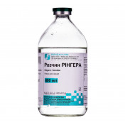 Рінгера розчин для інфузій, 400 мл