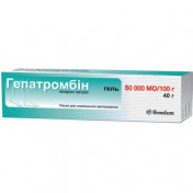 Гепатромбін гель від варикозу 50000 МО 40 г