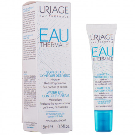 Крем для контуру очей Uriage Eau Thermale зволожуючий, 15 мл